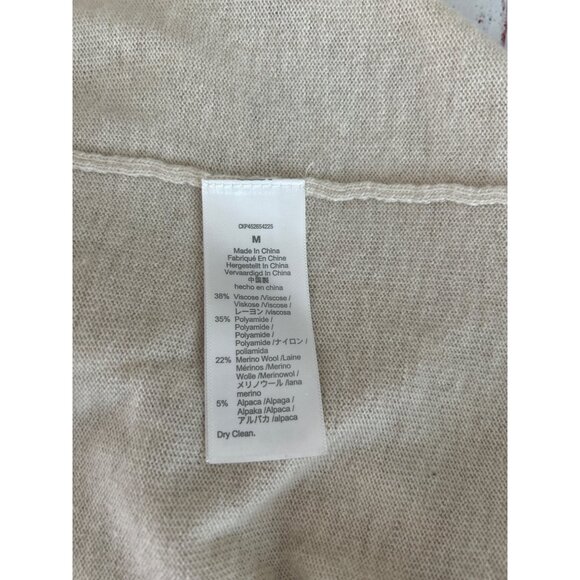 Madewell Ashbury Colorblock Mock Turtleneck Sweater Size Medium - Picture 9 of 9